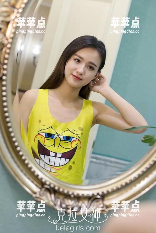 KelaGirls克拉女神 - 宁宁运动写真：有一种锻炼叫‘我在你面前卖力’。