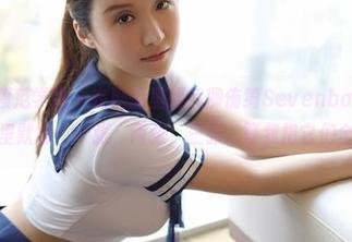 MFStar模范学院 – 在网盘里翻找柳侑绮Sevenbaby的黑白写真，心里默念：一张，两张，三张…等我把它们全下载下来