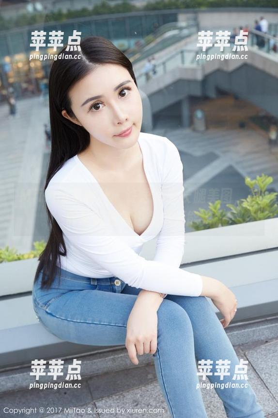 MiiTao蜜桃社 - 许思铭的长腿美图，有时候我觉得也是隐形能力