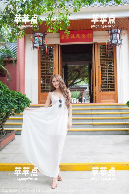 爱蜜社 - 天台上的若彤boomboom，更新写真集，毫无疑问又是一场美丽“垮掉”的展示！